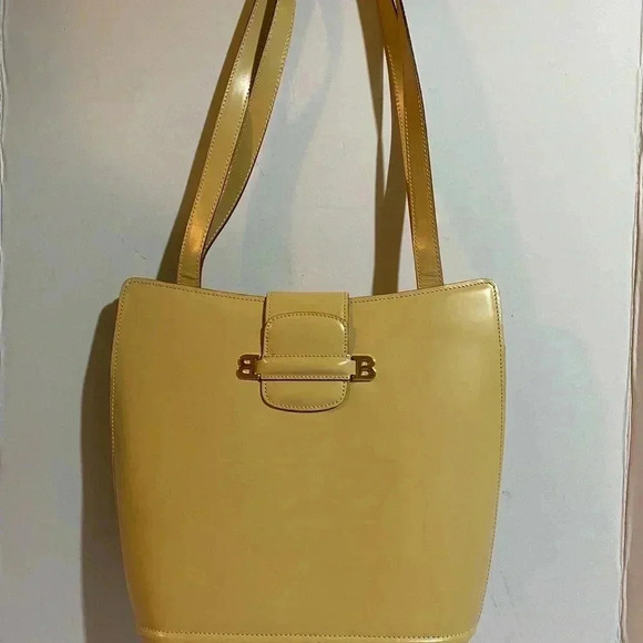 Bally beige leather shoulder handbag - Picture 11 of 14